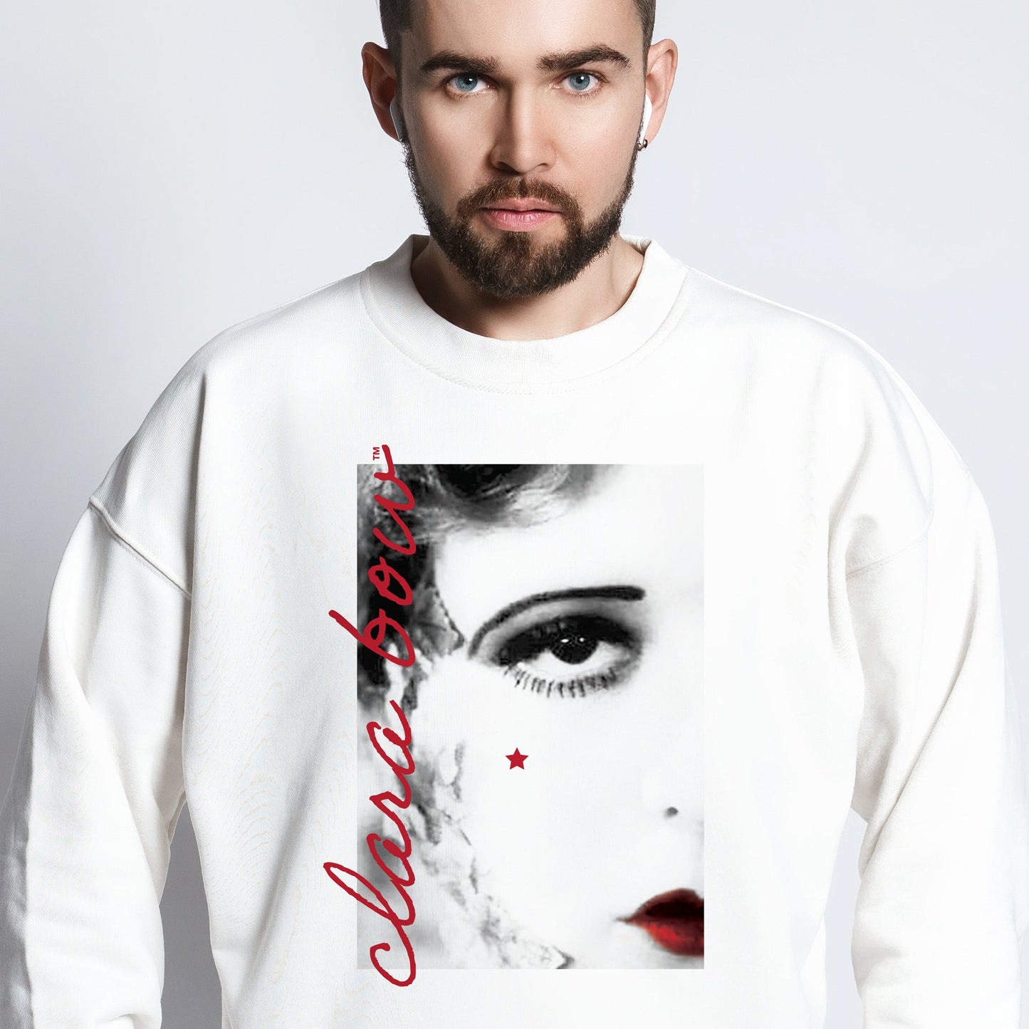 Clara Bow® - Crew Neck Sweatshirt - Clara Bow