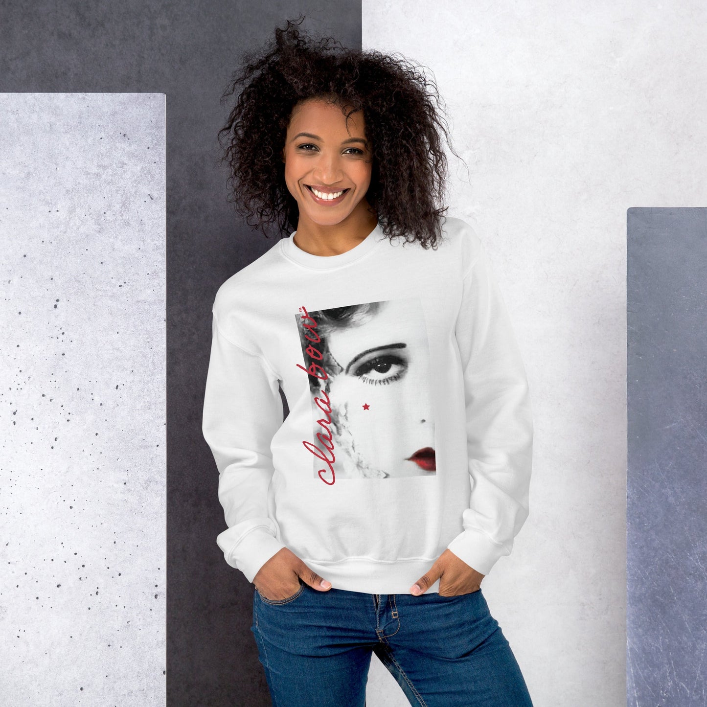 Clara Bow® - Crew Neck Sweatshirt - Clara Bow