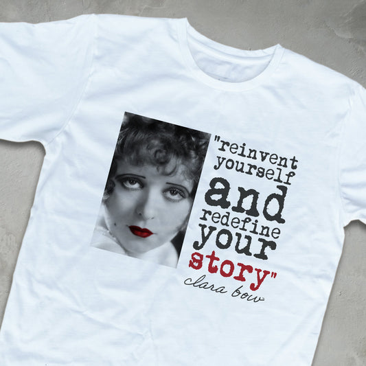 Clara Bow® Quote - Tee Shirt - Clara Bow