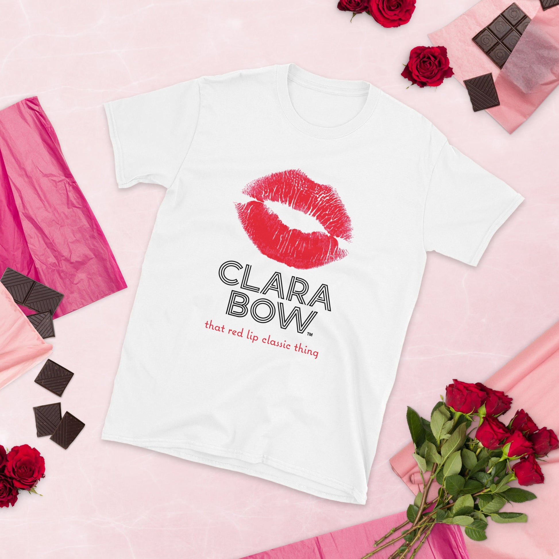 Clara Bow® Red Lip Classic Thing - Tee Shirt - Clara Bow