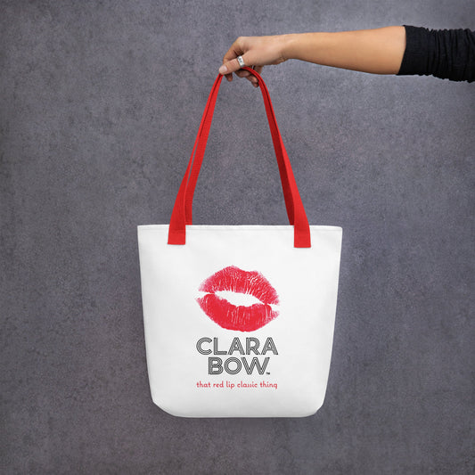 Clara Bow® Red Lip Classic Thing - Tote Bag - Clara Bow